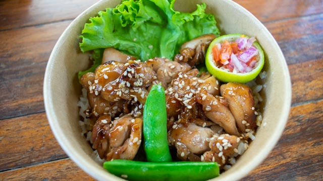 照焼チキン丼